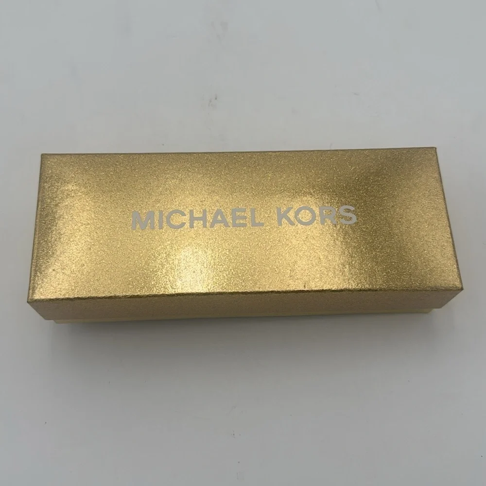 *new* Michael Kors Black Belt with Silver Buckle Size S/M